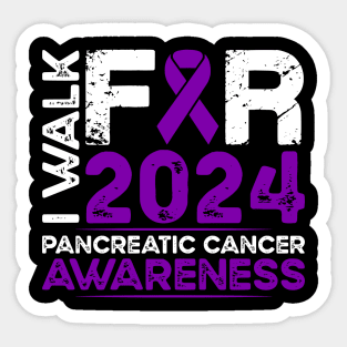 Pancreatic Cancer Awareness 2024 Walk Sticker